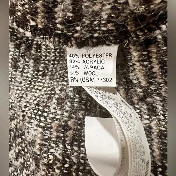 Zara Womens Tweed Blazer Jacket Size M - Picture 8 of 8